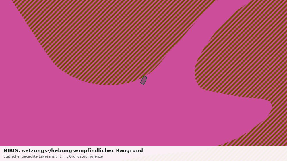Statische Kartenansicht: NIBIS: setzungs-/hebungsempfindlicher Baugrund
