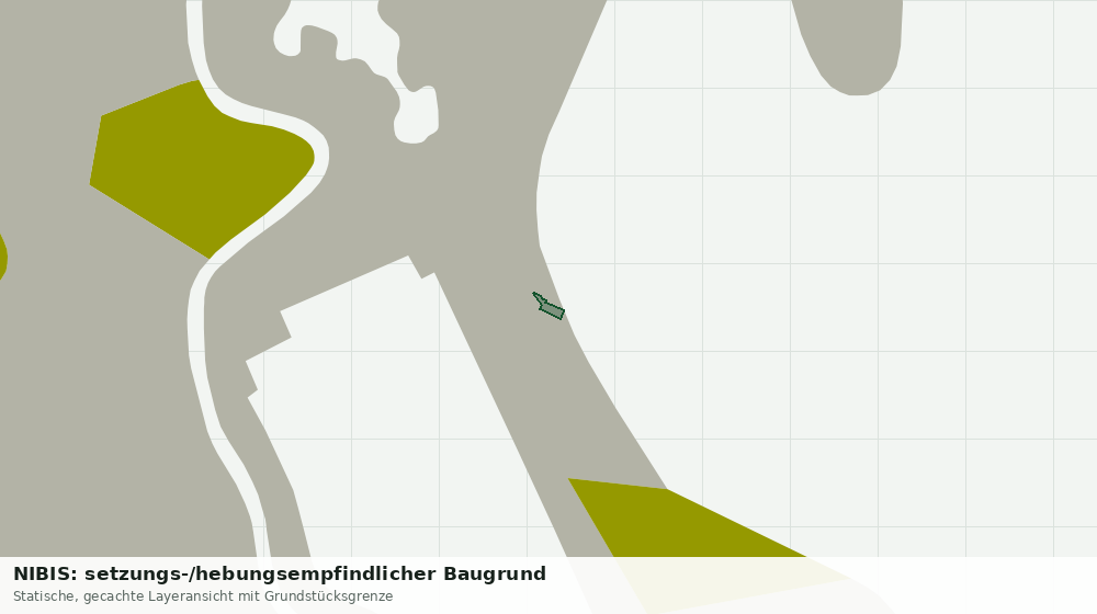 Statische Kartenansicht: NIBIS: setzungs-/hebungsempfindlicher Baugrund