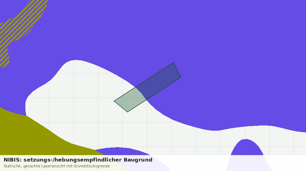 Statische Kartenansicht: NIBIS: setzungs-/hebungsempfindlicher Baugrund