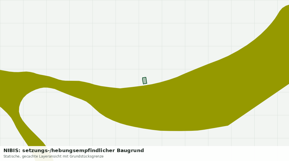 Statische Kartenansicht: NIBIS: setzungs-/hebungsempfindlicher Baugrund