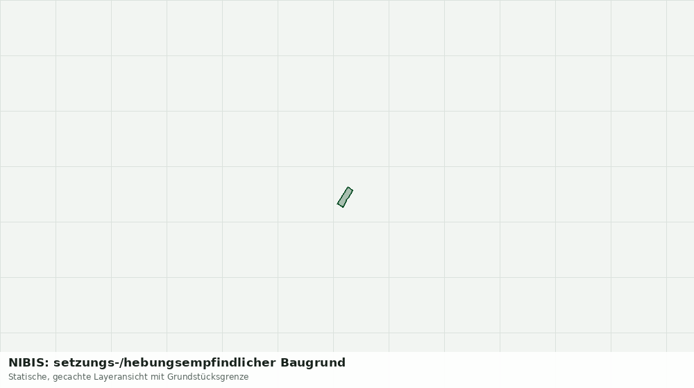 Statische Kartenansicht: NIBIS: setzungs-/hebungsempfindlicher Baugrund