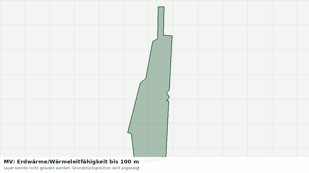 Statische Kartenansicht: MV: Erdwärme/Wärmeleitfähigkeit bis 100 m