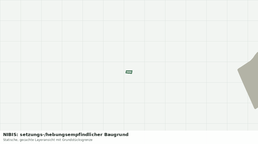 Statische Kartenansicht: NIBIS: setzungs-/hebungsempfindlicher Baugrund