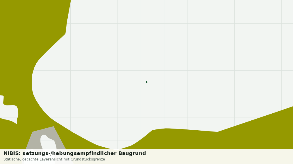 Statische Kartenansicht: NIBIS: setzungs-/hebungsempfindlicher Baugrund