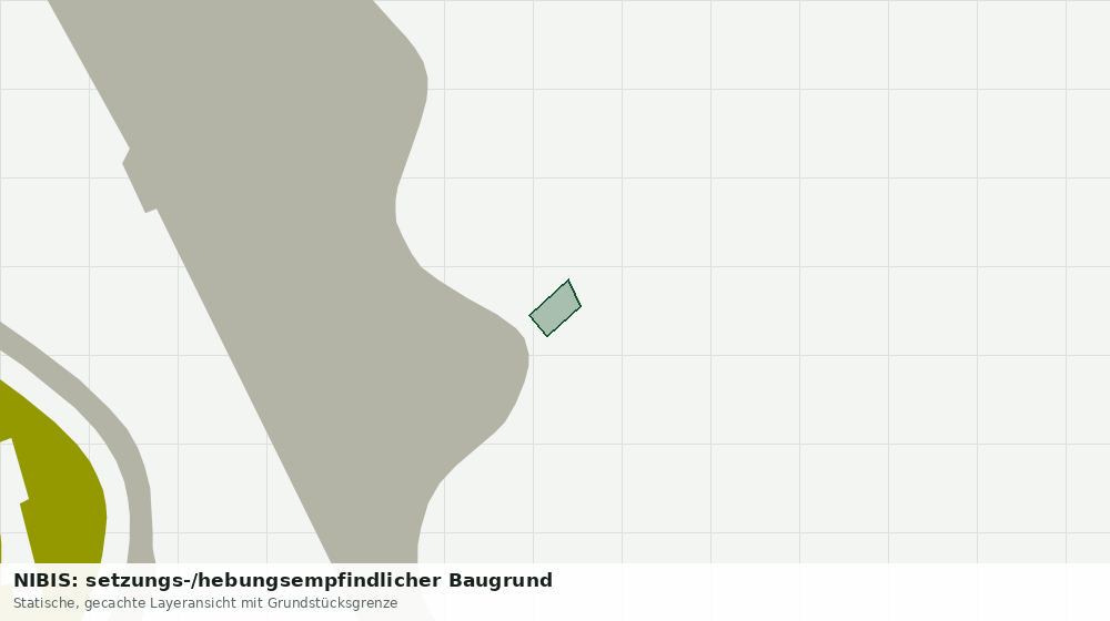 Statische Kartenansicht: NIBIS: setzungs-/hebungsempfindlicher Baugrund