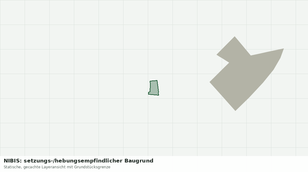 Statische Kartenansicht: NIBIS: setzungs-/hebungsempfindlicher Baugrund