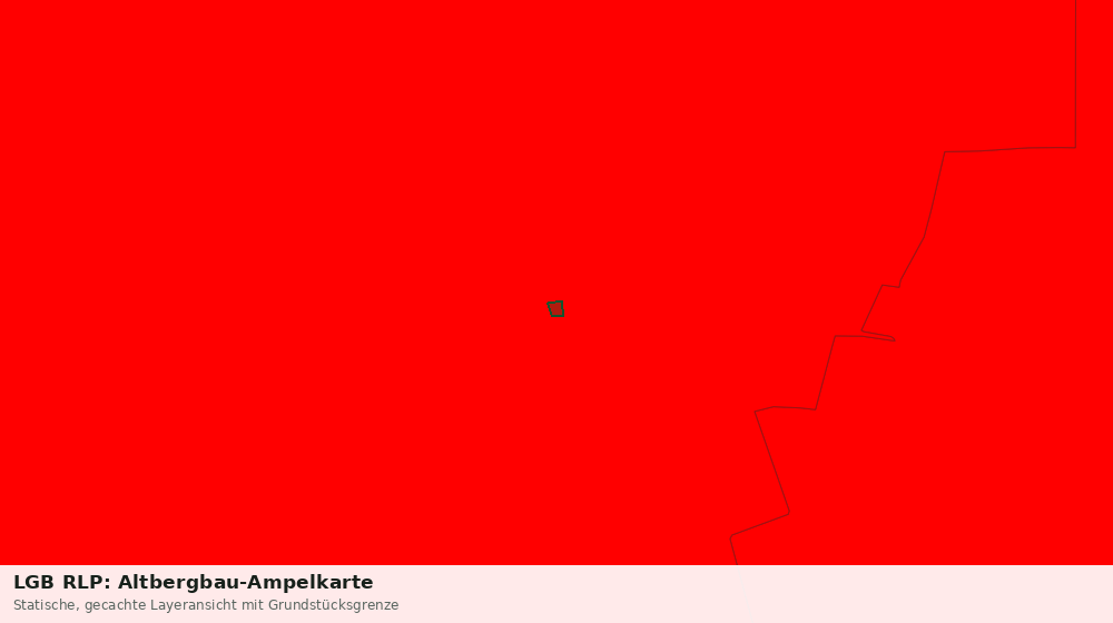 Statische Kartenansicht: LGB RLP: Altbergbau-Ampelkarte