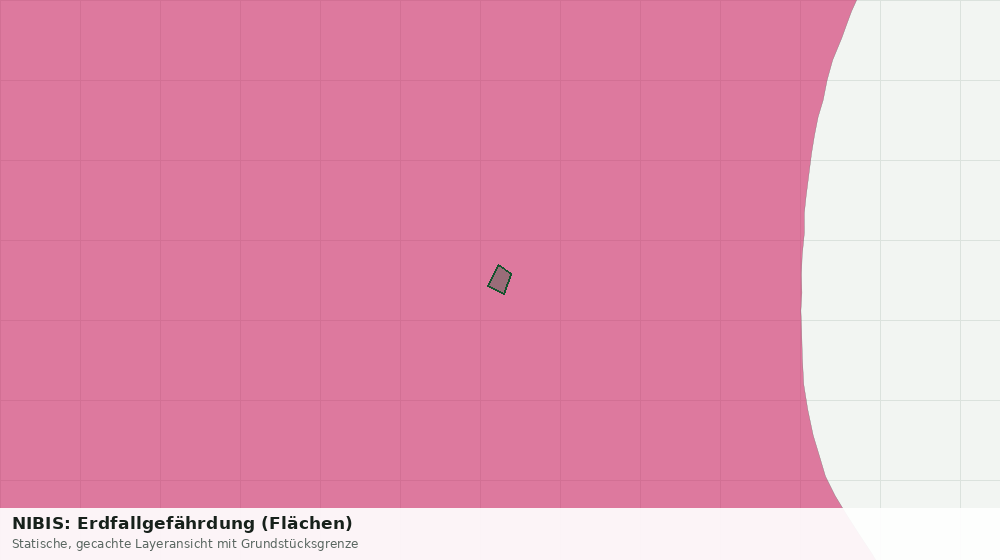 Statische Kartenansicht: NIBIS: Erdfallgefährdung (Flächen)