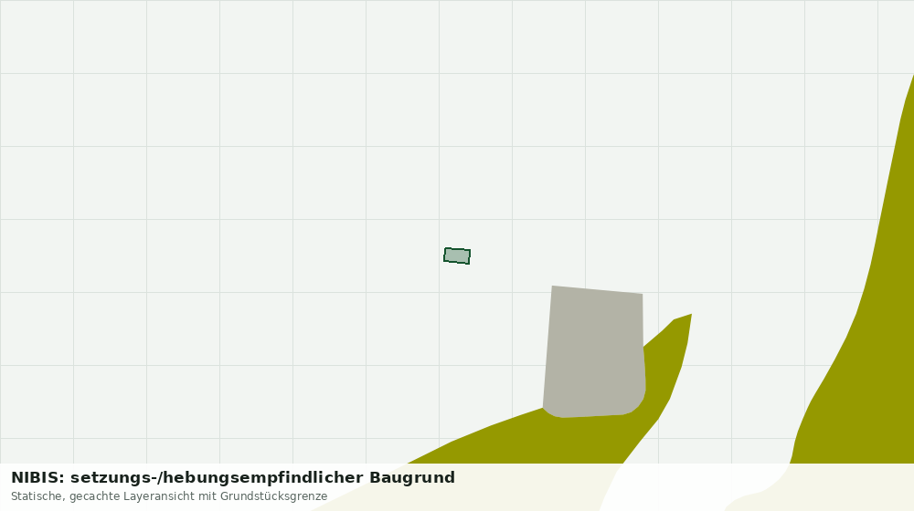 Statische Kartenansicht: NIBIS: setzungs-/hebungsempfindlicher Baugrund
