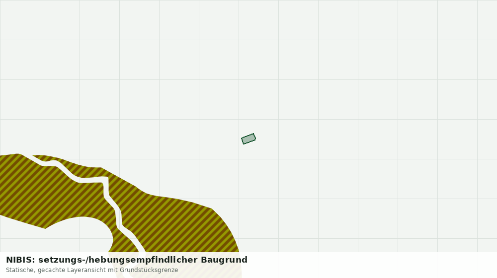 Statische Kartenansicht: NIBIS: setzungs-/hebungsempfindlicher Baugrund