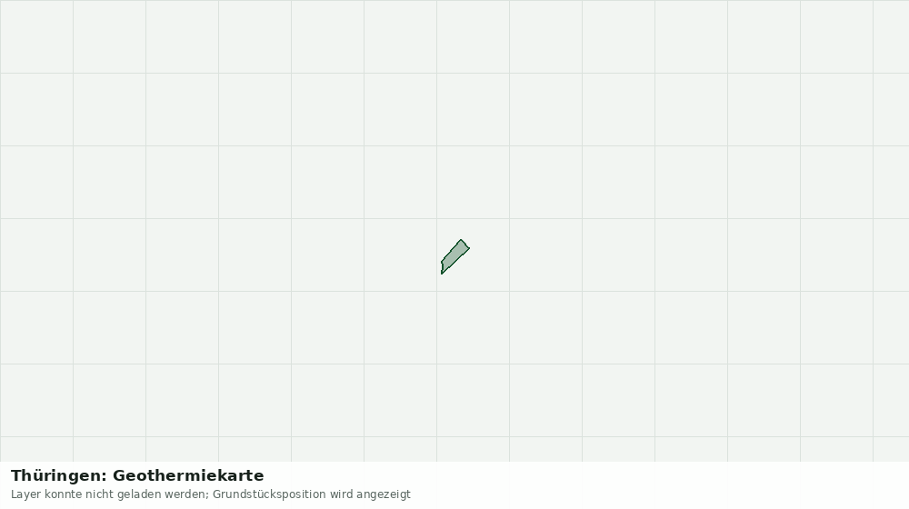 Statische Kartenansicht: Thüringen: Geothermiekarte