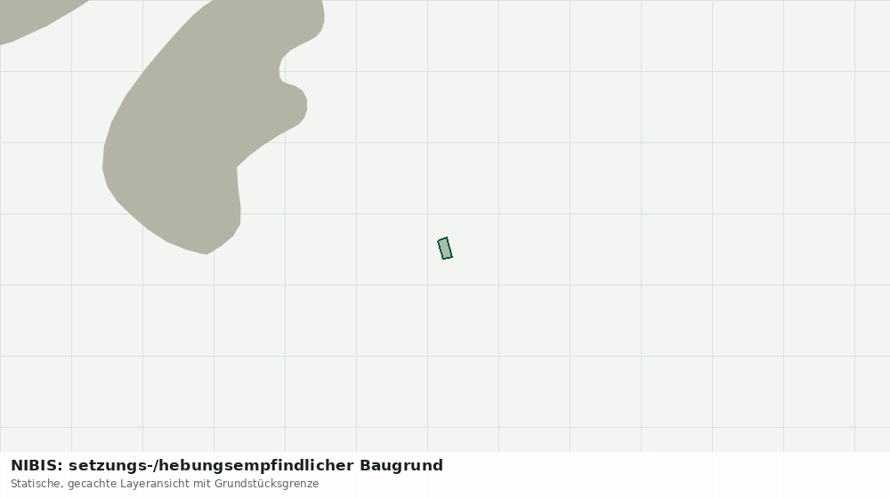 Statische Kartenansicht: NIBIS: setzungs-/hebungsempfindlicher Baugrund
