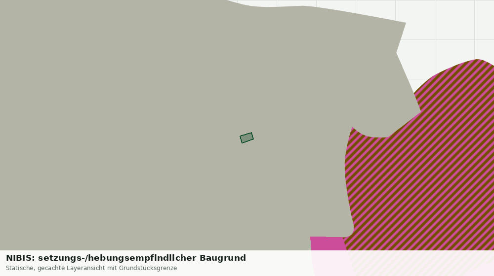 Statische Kartenansicht: NIBIS: setzungs-/hebungsempfindlicher Baugrund