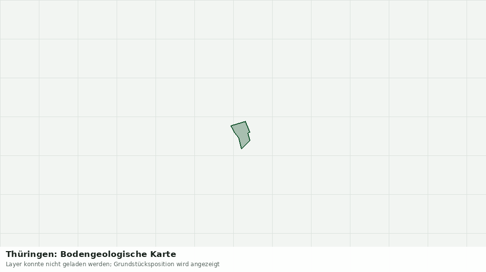 Statische Kartenansicht: Thüringen: Bodengeologische Karte