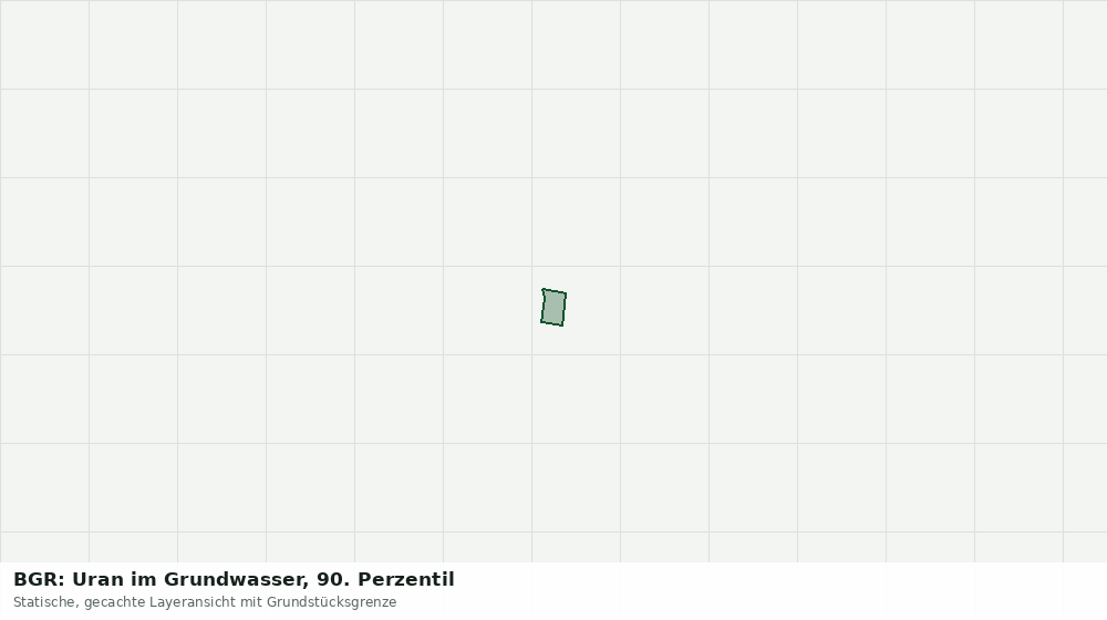 Statische Kartenansicht: BGR: Uran im Grundwasser, 90. Perzentil