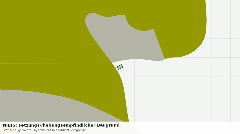 Statische Kartenansicht: NIBIS: setzungs-/hebungsempfindlicher Baugrund