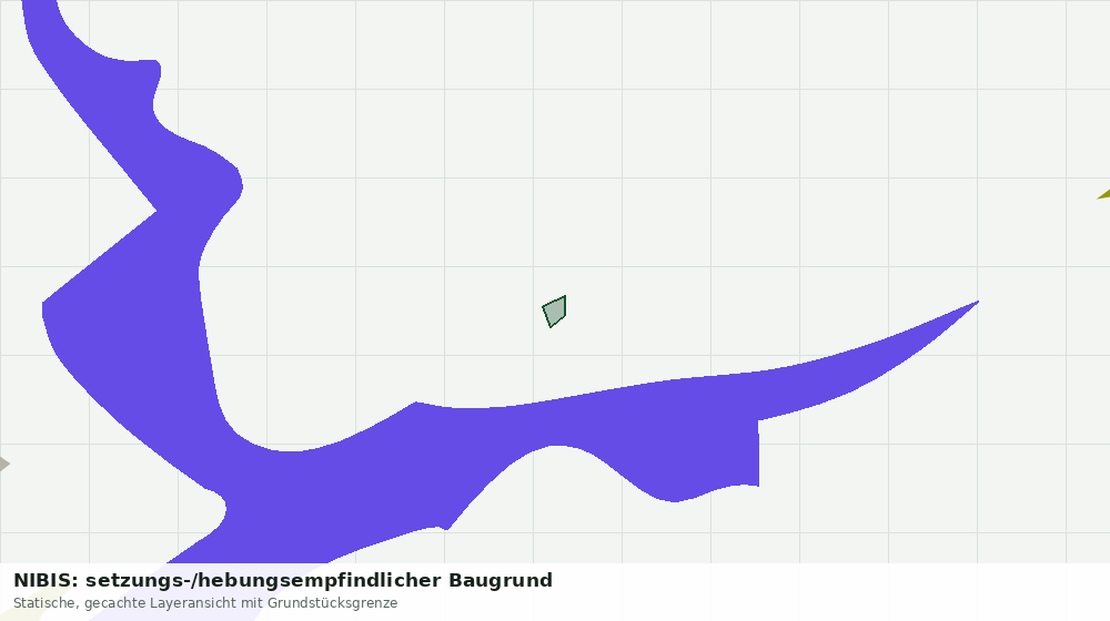 Statische Kartenansicht: NIBIS: setzungs-/hebungsempfindlicher Baugrund