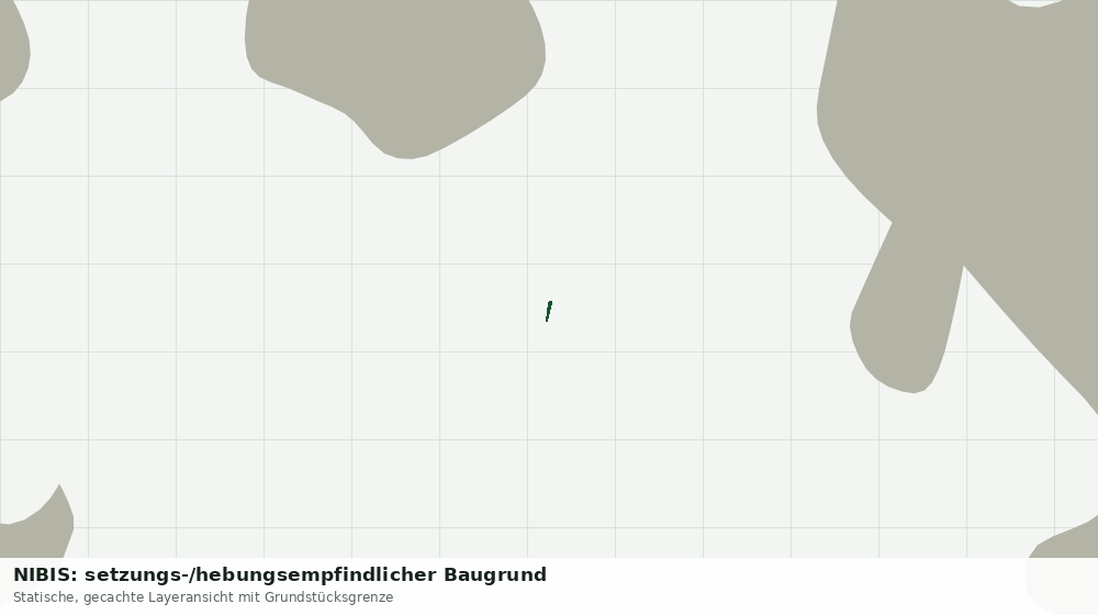 Statische Kartenansicht: NIBIS: setzungs-/hebungsempfindlicher Baugrund