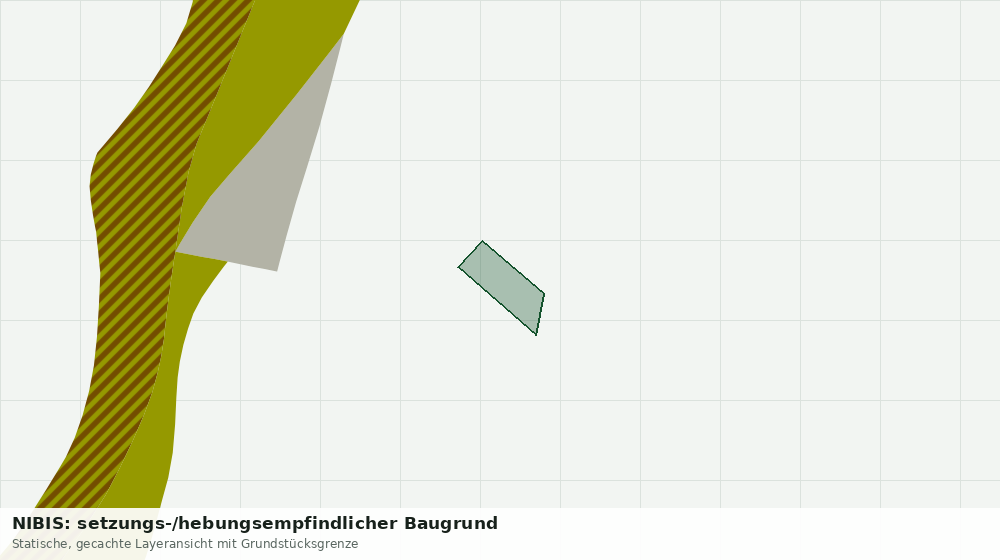 Statische Kartenansicht: NIBIS: setzungs-/hebungsempfindlicher Baugrund