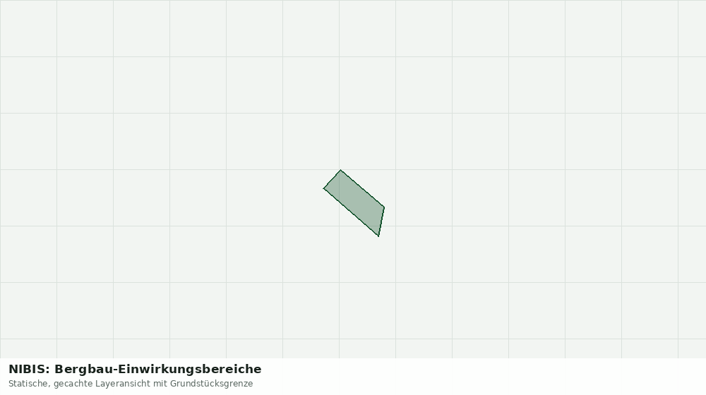 Statische Kartenansicht: NIBIS: Bergbau-Einwirkungsbereiche