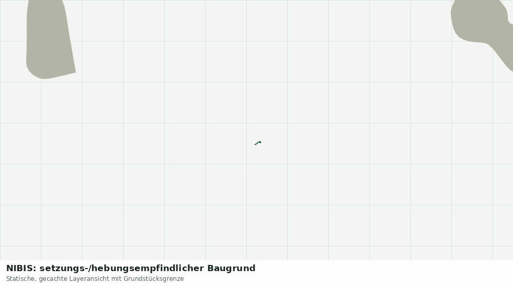 Statische Kartenansicht: NIBIS: setzungs-/hebungsempfindlicher Baugrund