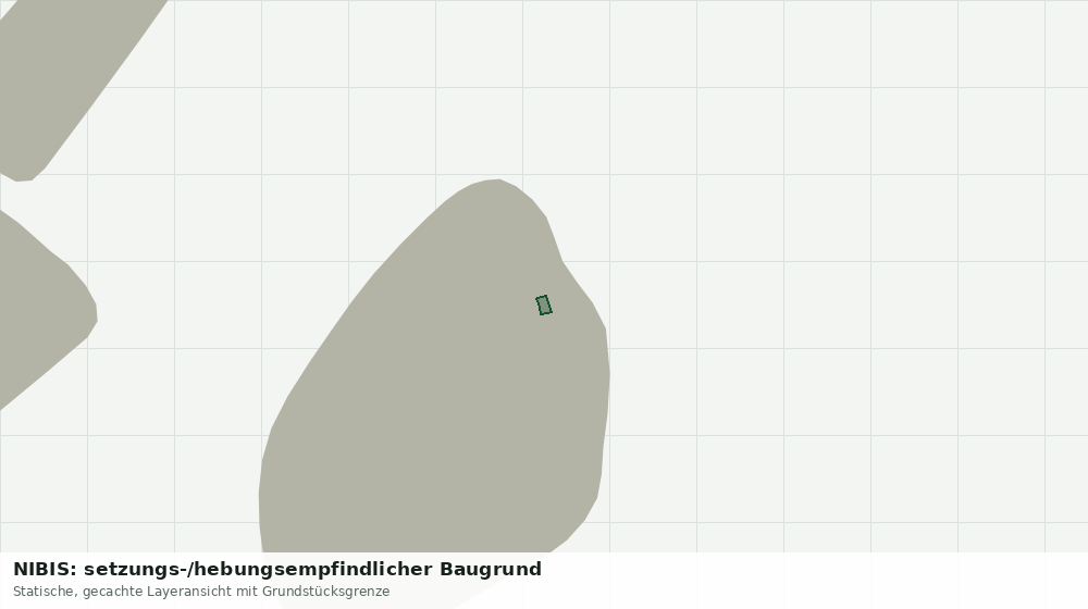 Statische Kartenansicht: NIBIS: setzungs-/hebungsempfindlicher Baugrund