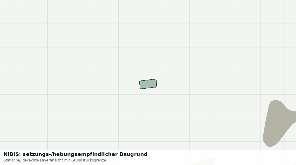 Statische Kartenansicht: NIBIS: setzungs-/hebungsempfindlicher Baugrund