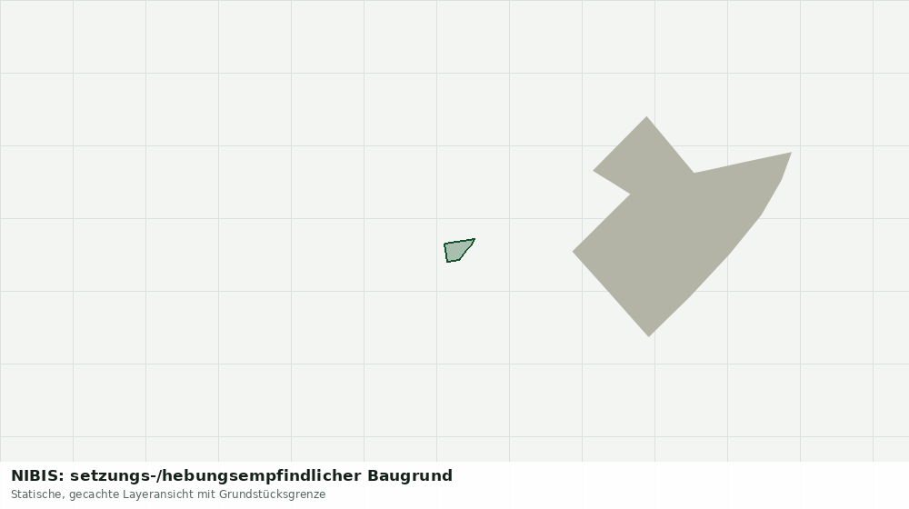 Statische Kartenansicht: NIBIS: setzungs-/hebungsempfindlicher Baugrund