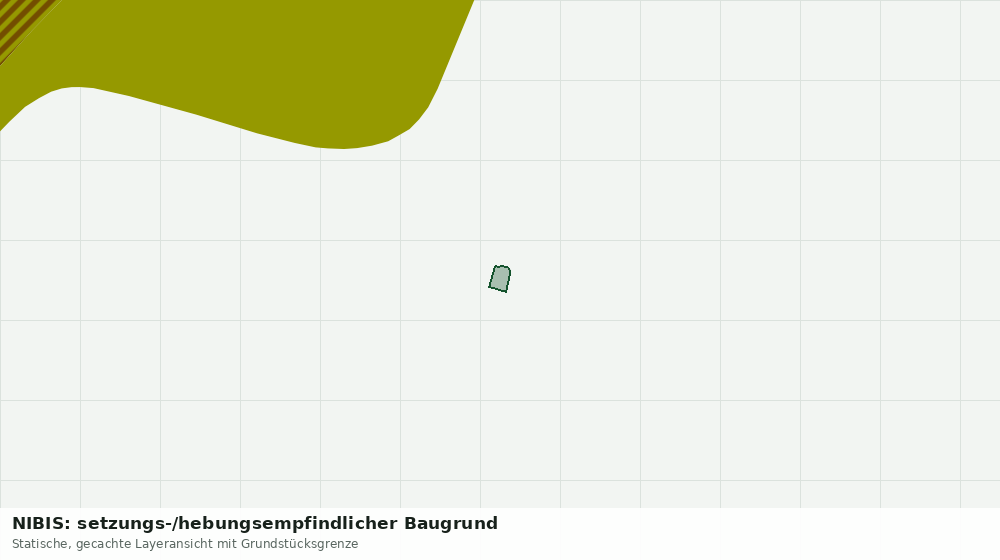 Statische Kartenansicht: NIBIS: setzungs-/hebungsempfindlicher Baugrund
