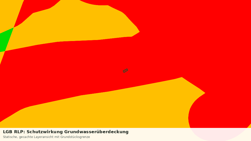 Statische Kartenansicht: LGB RLP: Schutzwirkung Grundwasserüberdeckung