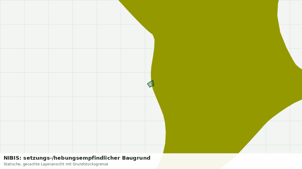 Statische Kartenansicht: NIBIS: setzungs-/hebungsempfindlicher Baugrund