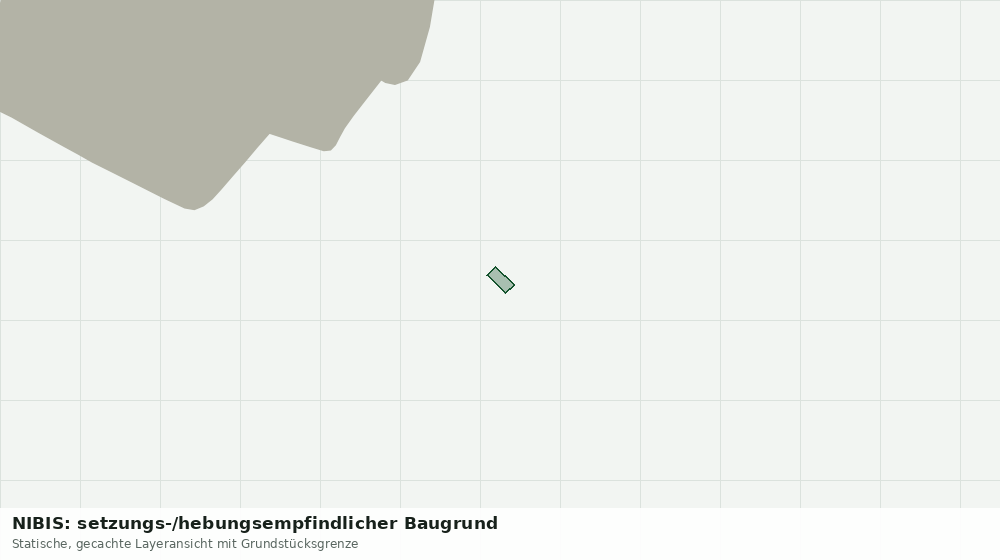 Statische Kartenansicht: NIBIS: setzungs-/hebungsempfindlicher Baugrund