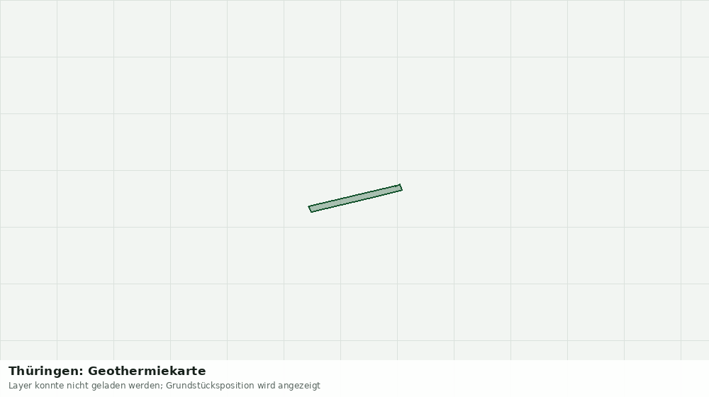 Statische Kartenansicht: Thüringen: Geothermiekarte