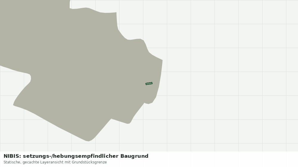 Statische Kartenansicht: NIBIS: setzungs-/hebungsempfindlicher Baugrund