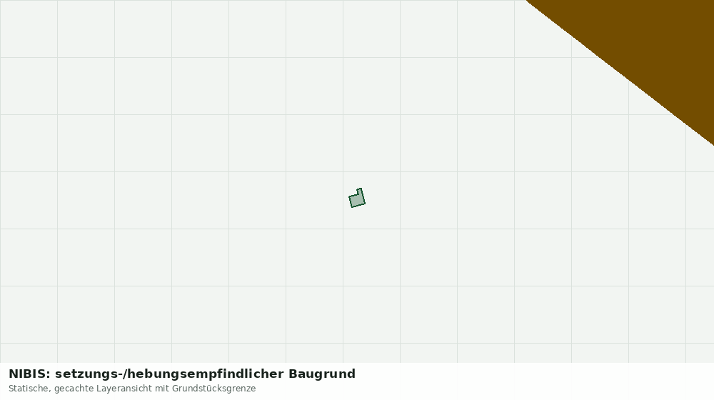 Statische Kartenansicht: NIBIS: setzungs-/hebungsempfindlicher Baugrund