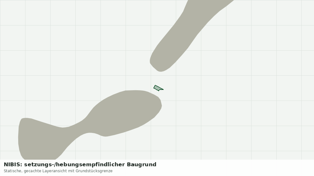 Statische Kartenansicht: NIBIS: setzungs-/hebungsempfindlicher Baugrund