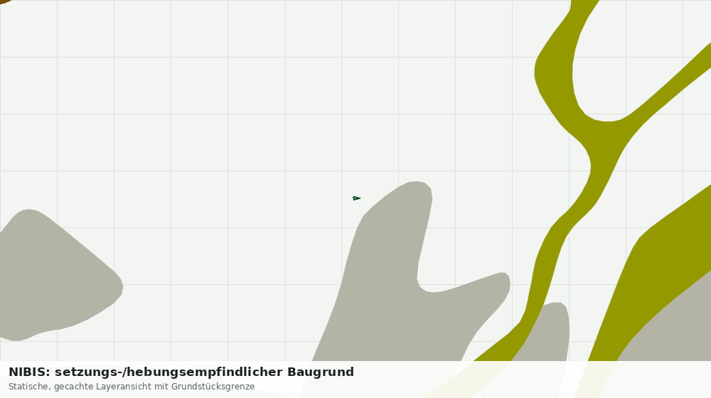 Statische Kartenansicht: NIBIS: setzungs-/hebungsempfindlicher Baugrund