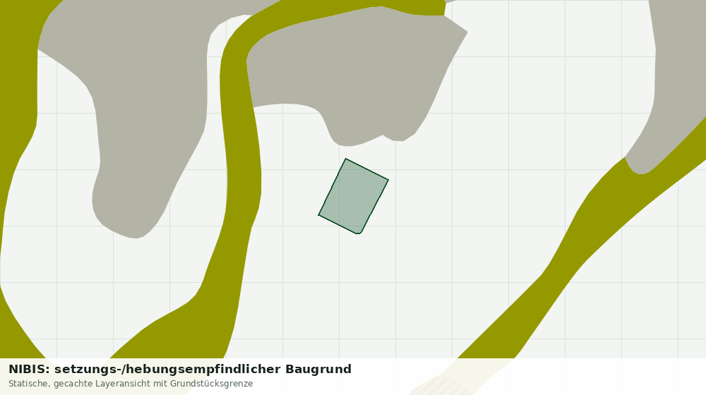 Statische Kartenansicht: NIBIS: setzungs-/hebungsempfindlicher Baugrund