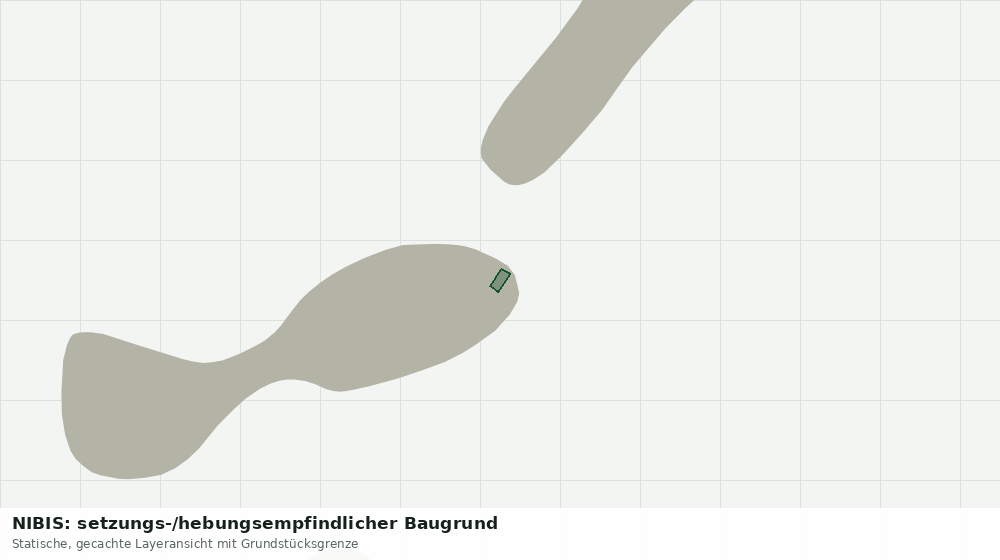 Statische Kartenansicht: NIBIS: setzungs-/hebungsempfindlicher Baugrund