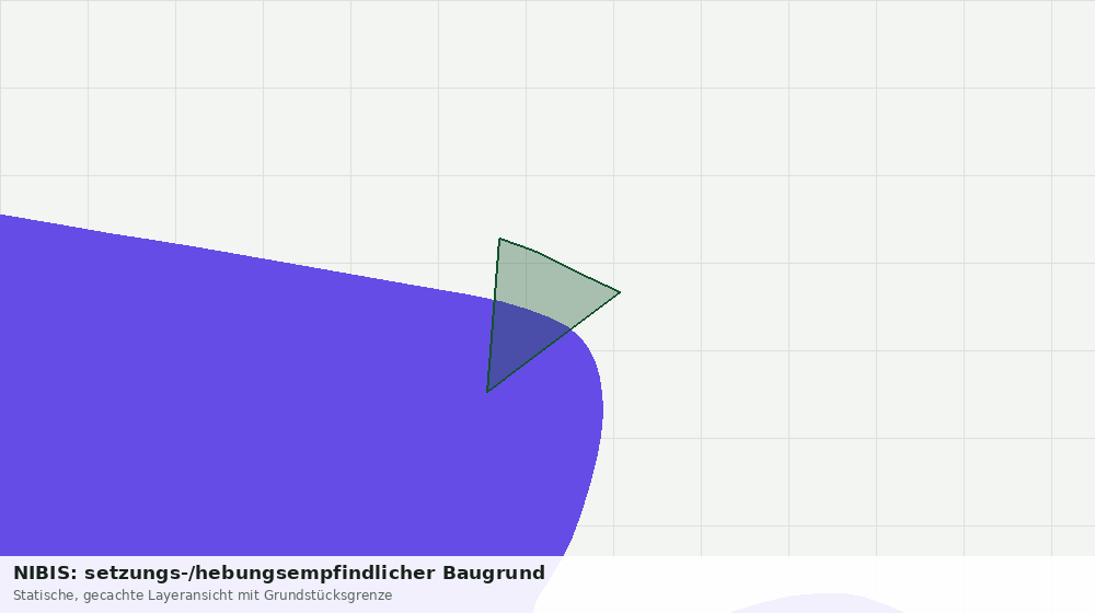 Statische Kartenansicht: NIBIS: setzungs-/hebungsempfindlicher Baugrund