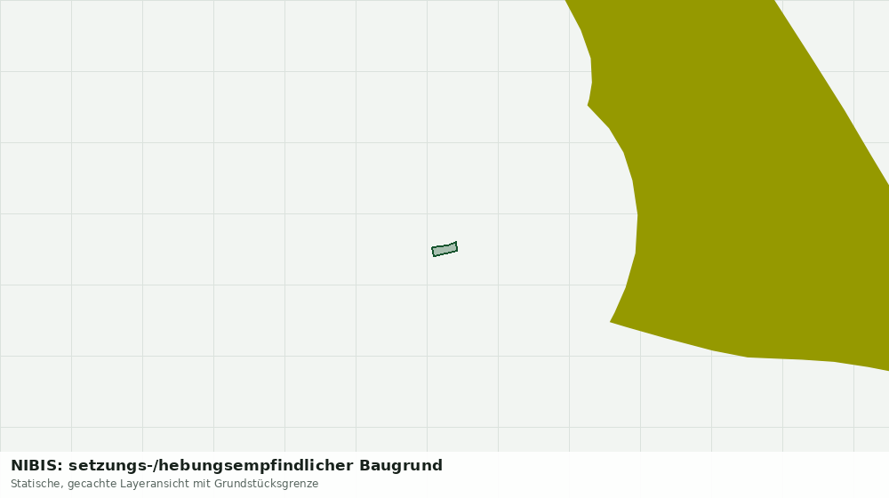Statische Kartenansicht: NIBIS: setzungs-/hebungsempfindlicher Baugrund