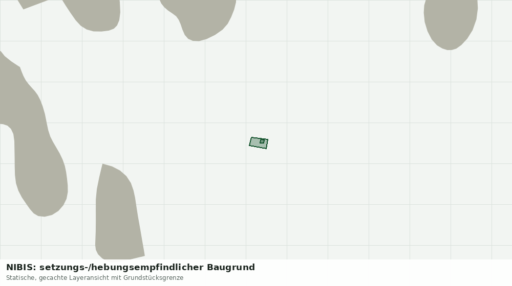 Statische Kartenansicht: NIBIS: setzungs-/hebungsempfindlicher Baugrund