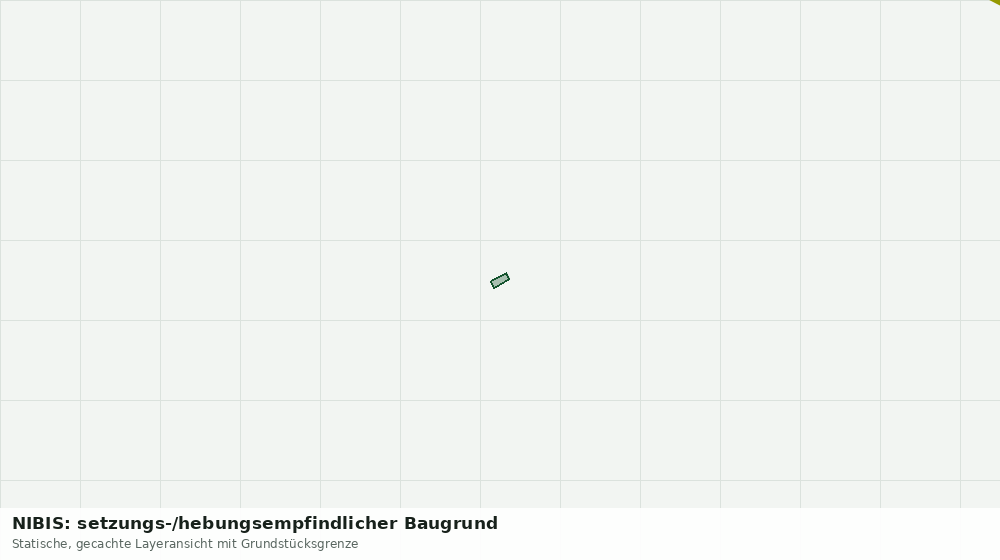 Statische Kartenansicht: NIBIS: setzungs-/hebungsempfindlicher Baugrund
