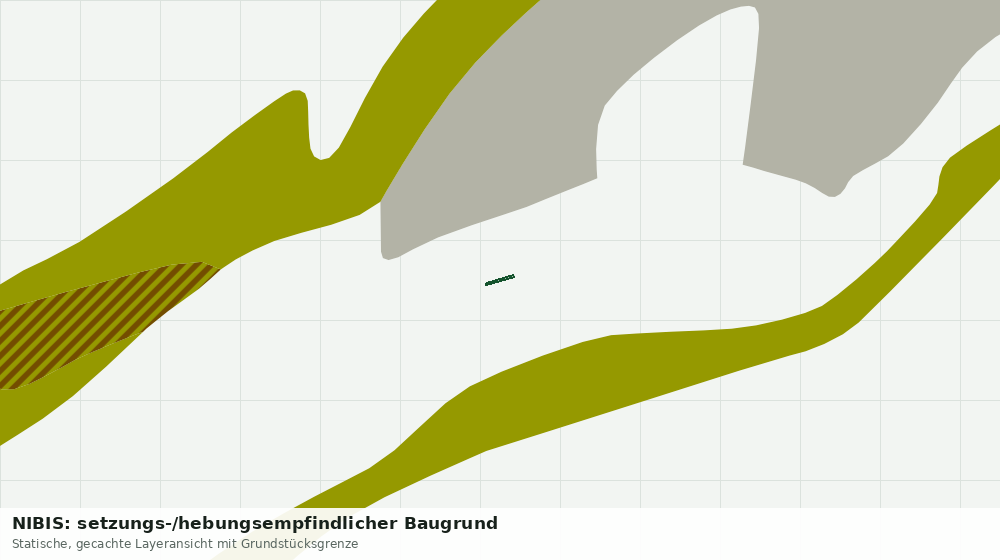 Statische Kartenansicht: NIBIS: setzungs-/hebungsempfindlicher Baugrund