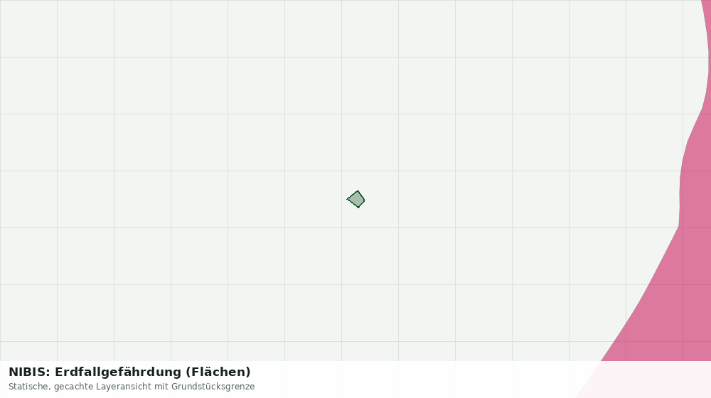 Statische Kartenansicht: NIBIS: Erdfallgefährdung (Flächen)