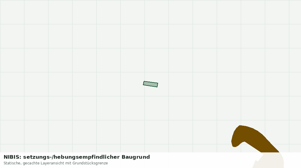 Statische Kartenansicht: NIBIS: setzungs-/hebungsempfindlicher Baugrund