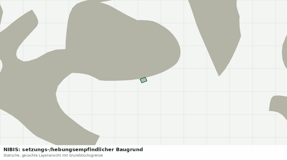 Statische Kartenansicht: NIBIS: setzungs-/hebungsempfindlicher Baugrund