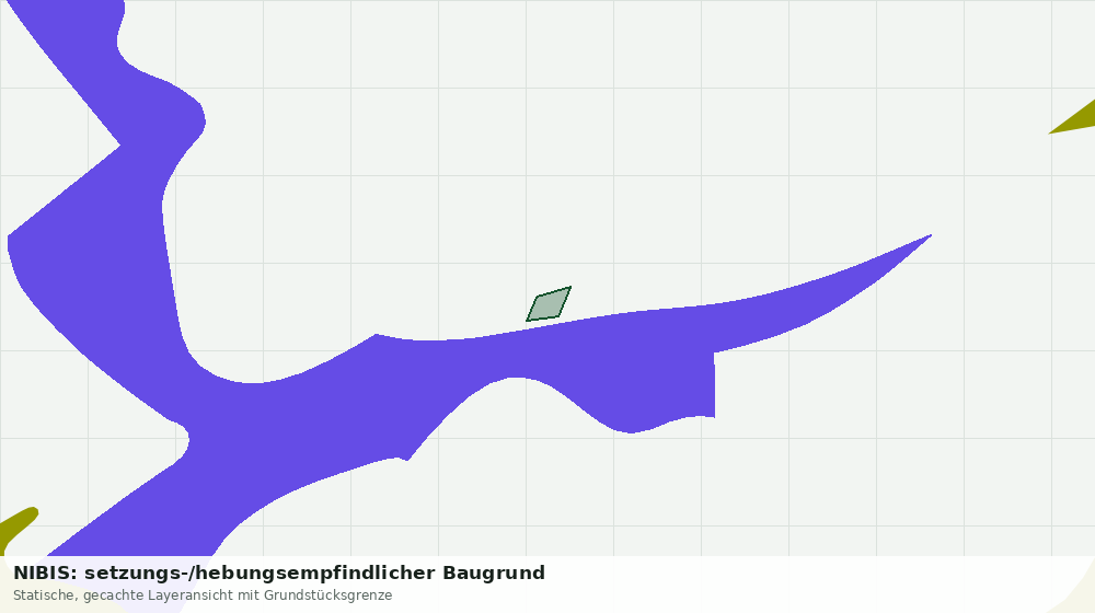 Statische Kartenansicht: NIBIS: setzungs-/hebungsempfindlicher Baugrund