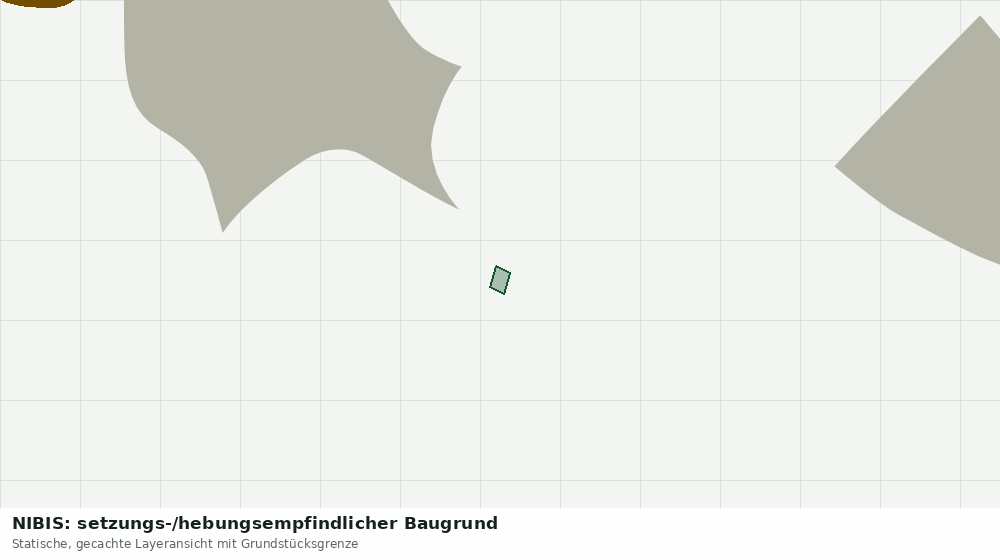 Statische Kartenansicht: NIBIS: setzungs-/hebungsempfindlicher Baugrund