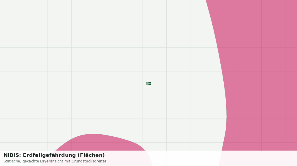 Statische Kartenansicht: NIBIS: Erdfallgefährdung (Flächen)